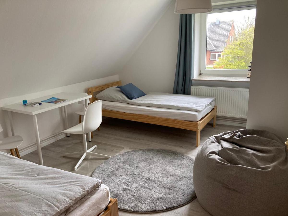 Ferienhaus Tidenkieker Nordstrand Buitenkant foto