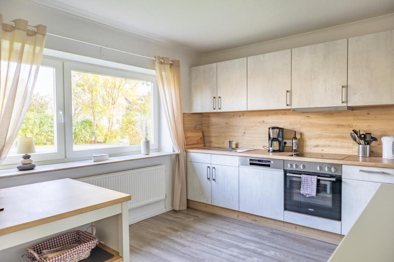 Ferienhaus Tidenkieker Nordstrand Buitenkant foto