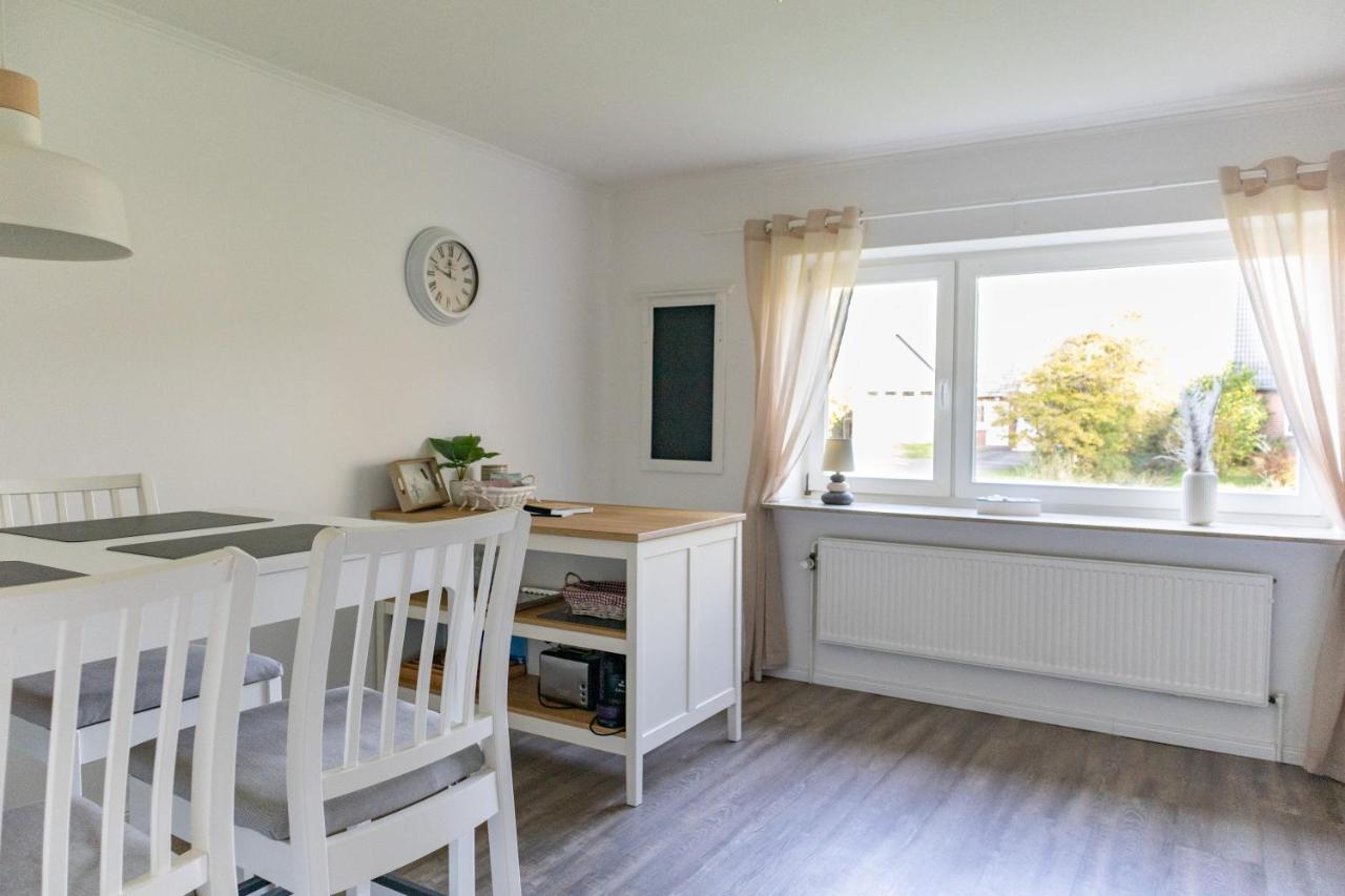Ferienhaus Tidenkieker Nordstrand Buitenkant foto